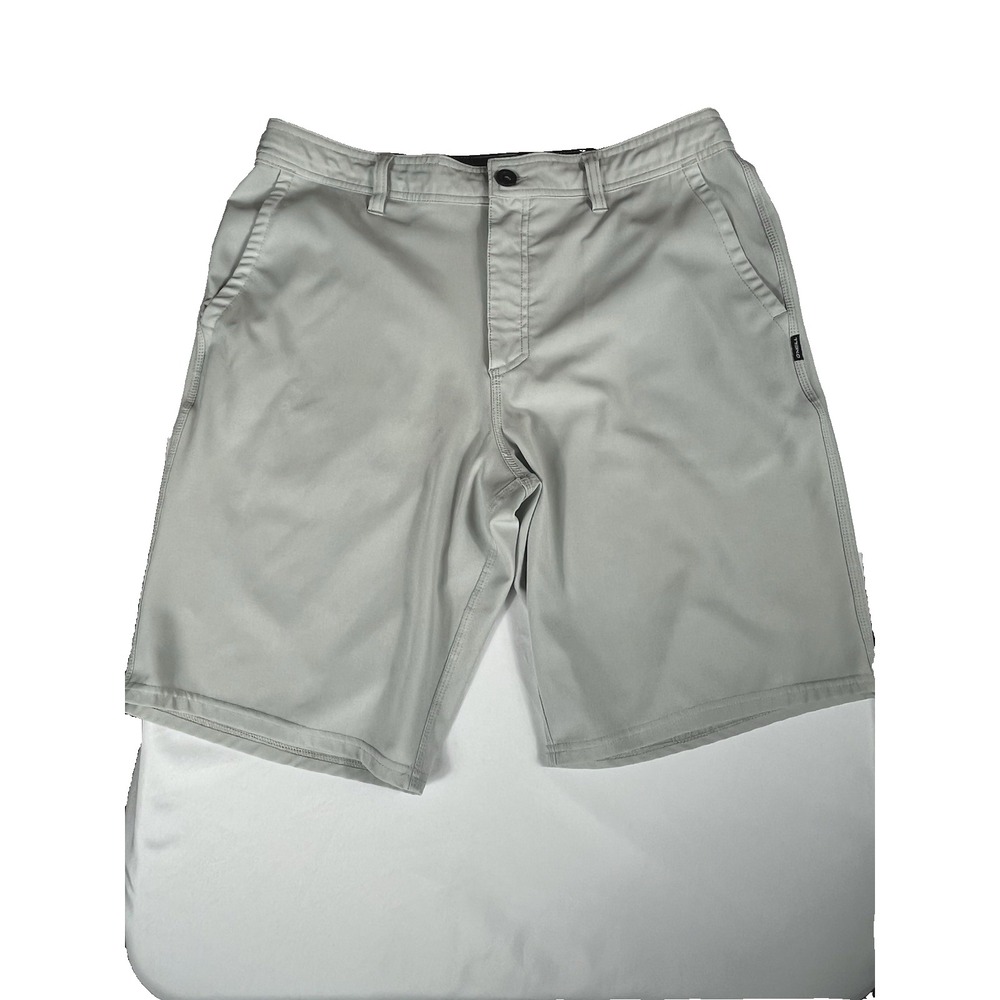 O'Neill Hybrid Mens Tan Shorts Size 34 Drawstring